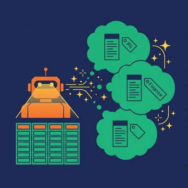 AI scanning data tables and generating documentation automatically